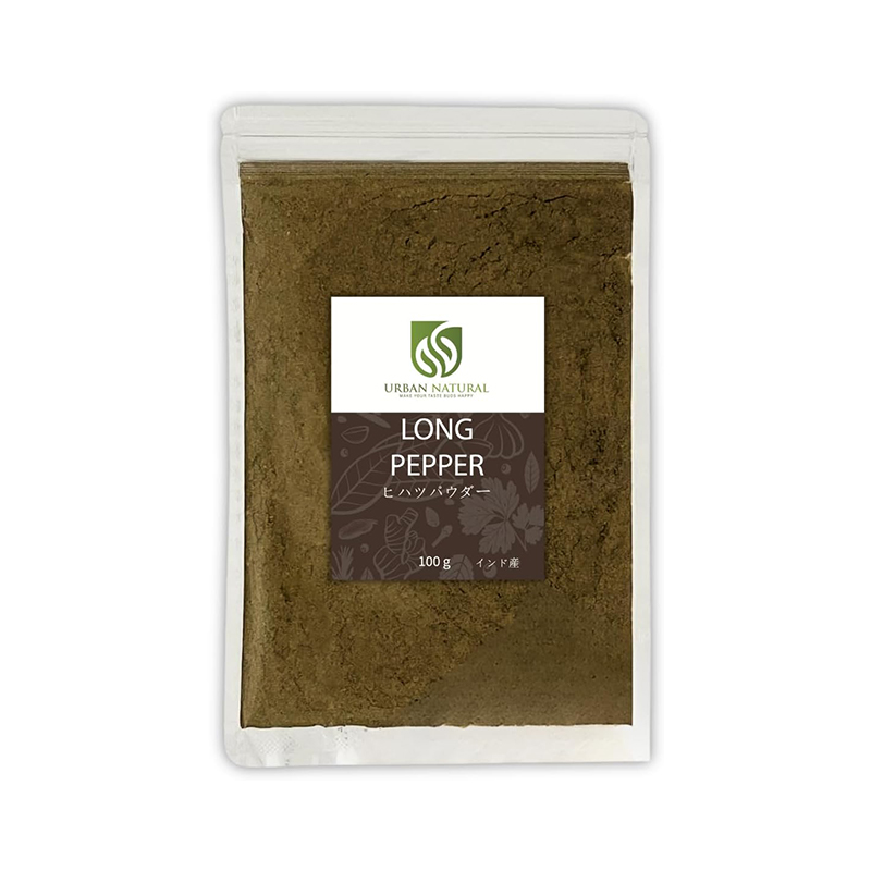 ヒハツ パウダー 100 ロングペッパー Long pepper (粉末) 100g インド産 (スパイス 香辛料) (‎Urban  Natural) –